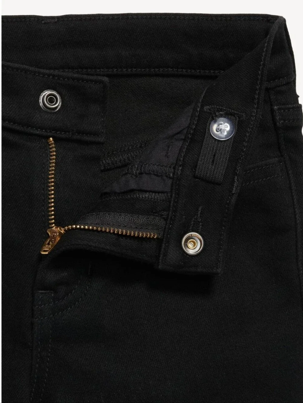 *Old Navy Girls Rockstar Extra High Waist 360 Stretch Jeggings Jeans Black Sz 18